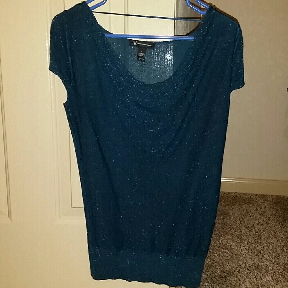 Women's blue blouse